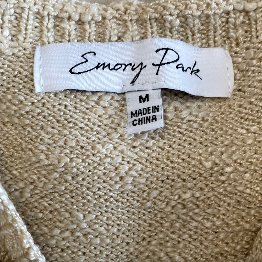 M.  Emory Park Alluring Sand Knit Texture - Picture 2 of 8